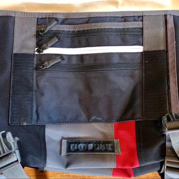 Timbuk2 D-Lux Laptop Racing Stripe Messenger Bag - Picture 6 of 8